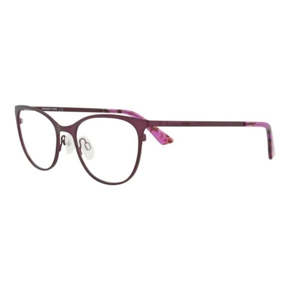 McQ Alexander McQueen Womens Cat Eye Violet Violet Transparent Fashion Designer - Picture 1 of 4